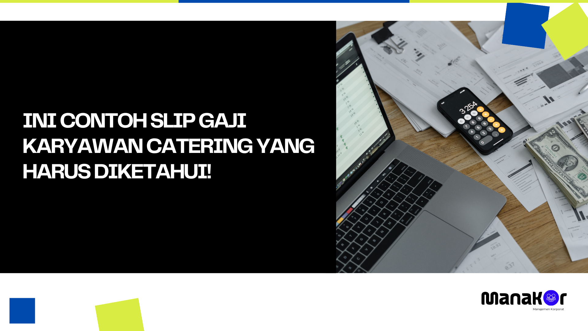 Contoh Slip Gaji Karyawan Catering