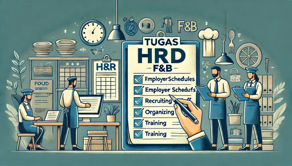 Ini Dia Tugas HRD F&B yang Wajib Diketahui Setiap Profesional!