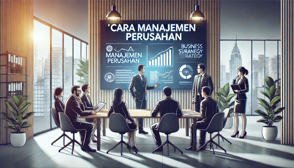 Cara Manajemen Perusahaan