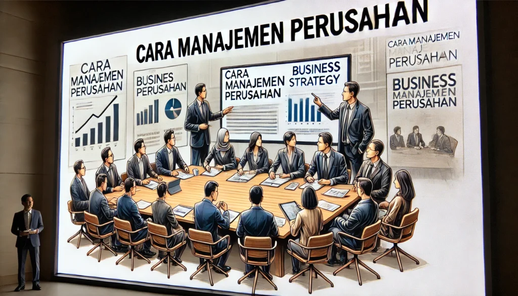 Cara Manajemen Perusahaan