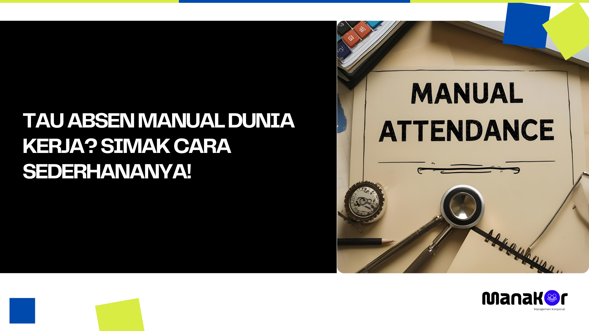 Absen Manual