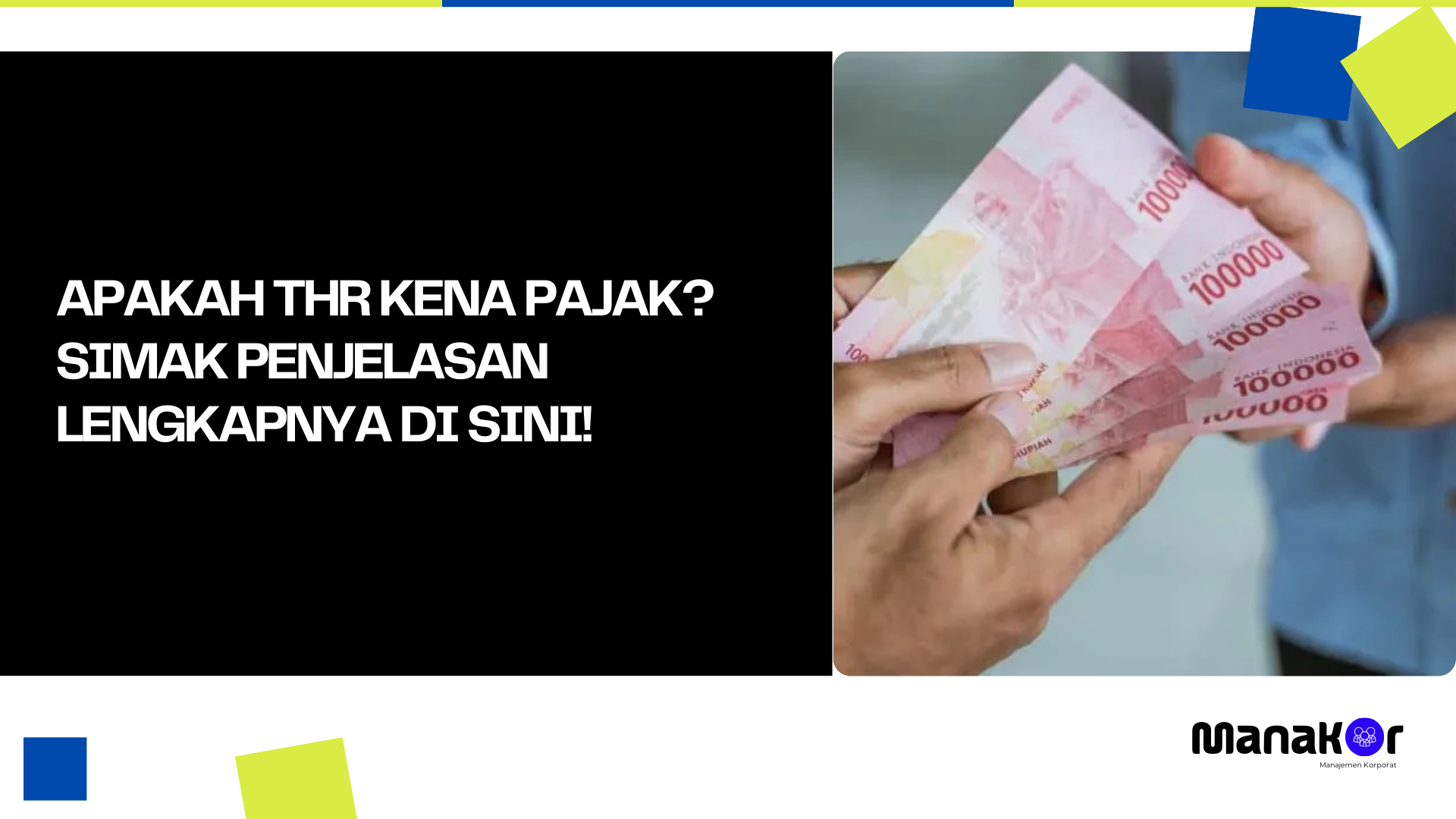 Apakah THR Kena Pajak