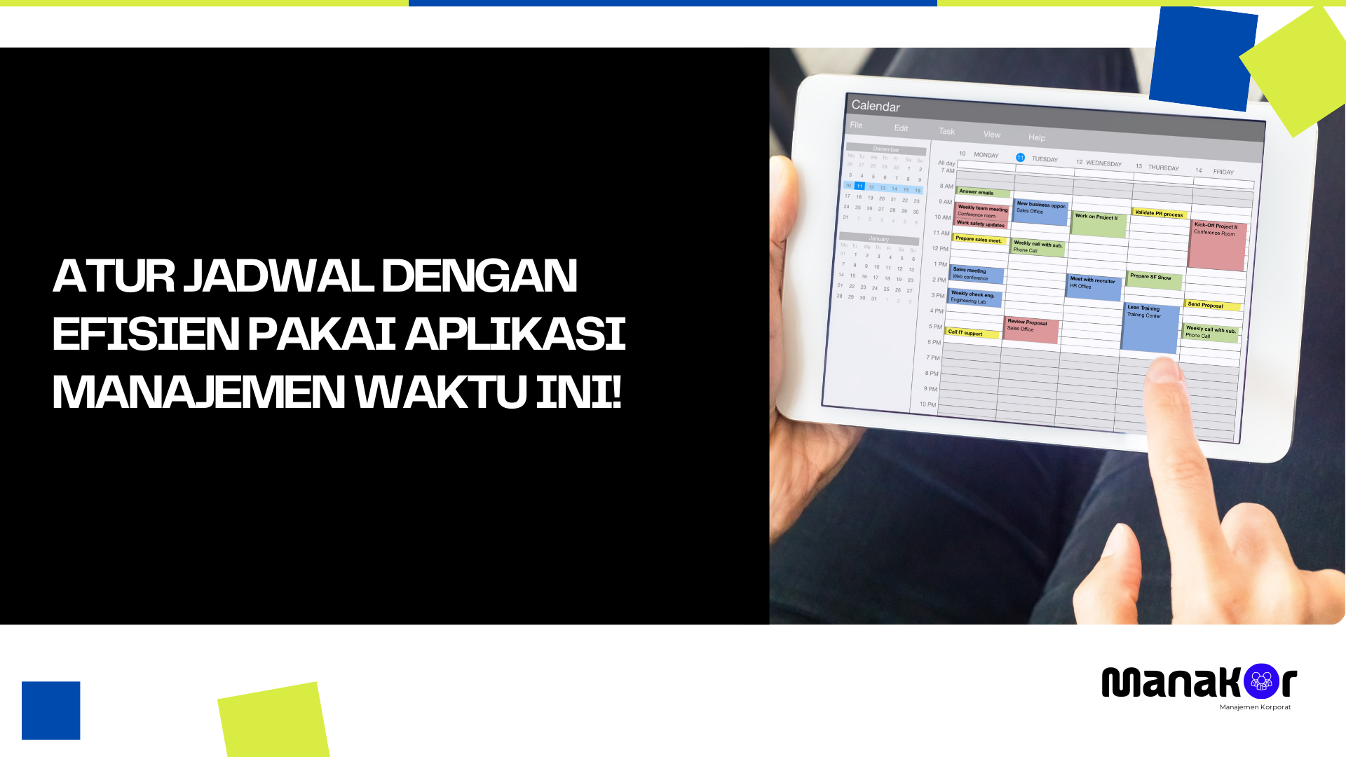 Aplikasi Manajemen Waktu