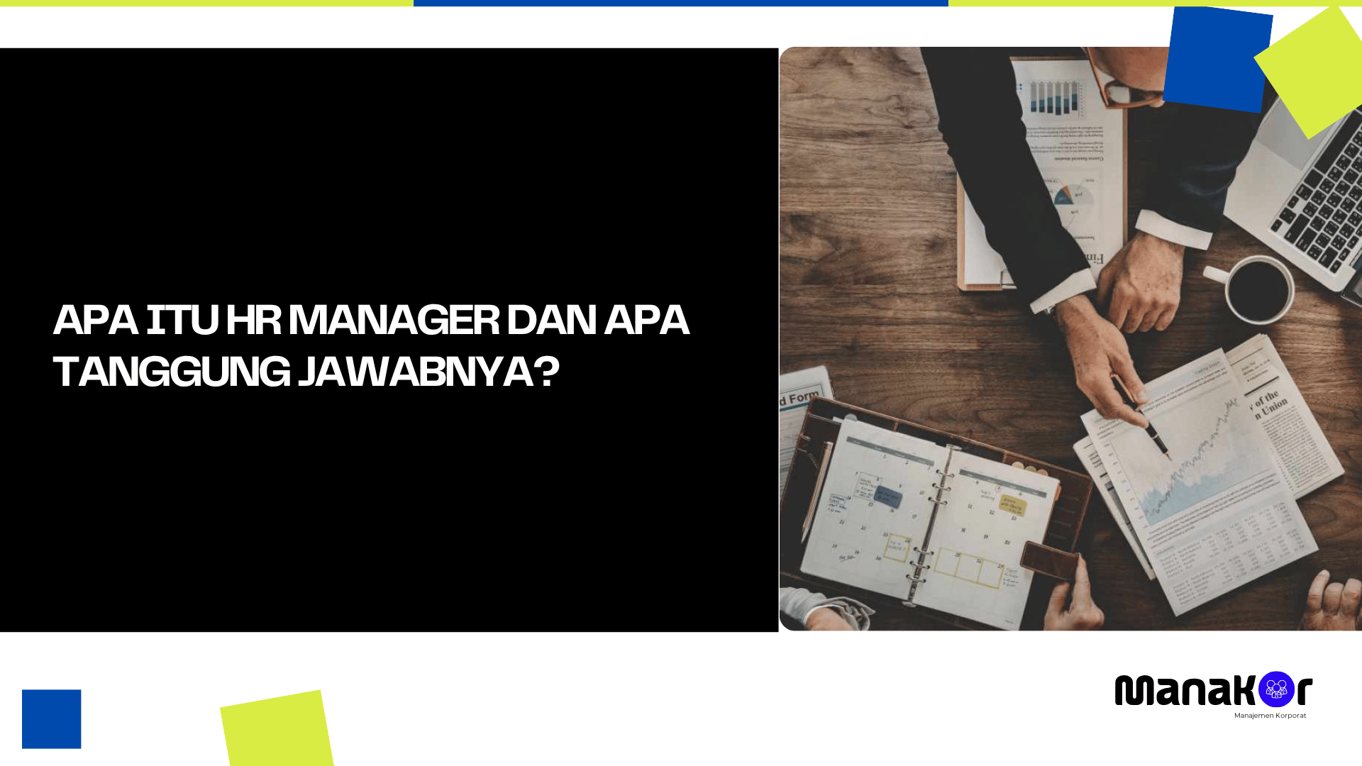 apa itu hr manager