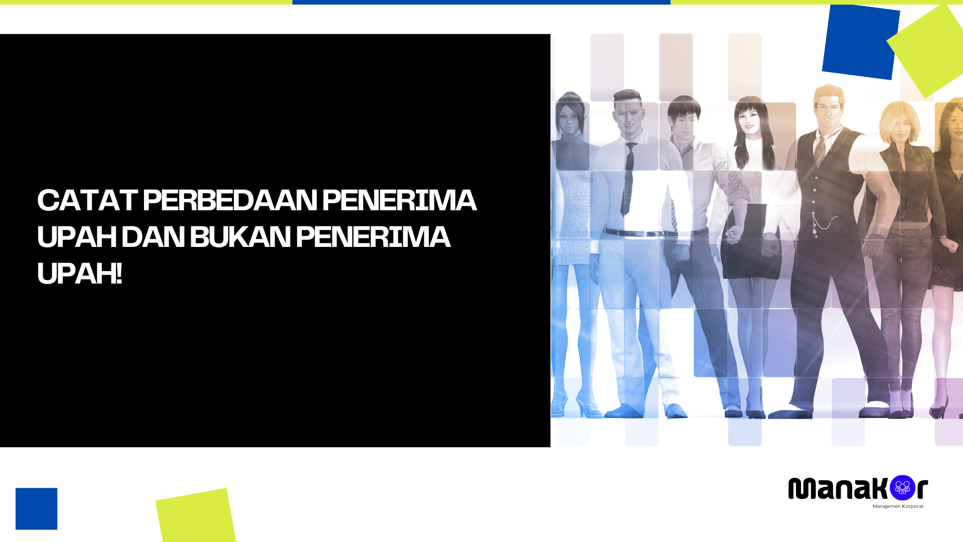 Perbedaan Penerima Upah Dan Bukan Penerima Upah