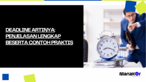 Deadline Artinya