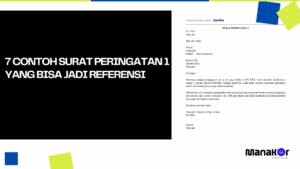 Contoh Surat Peringatan 1