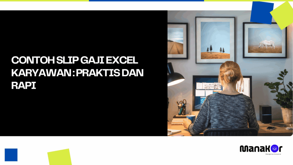 Contoh Slip Gaji Excel Karyawan