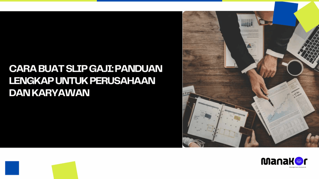Cara Buat Slip Gaji