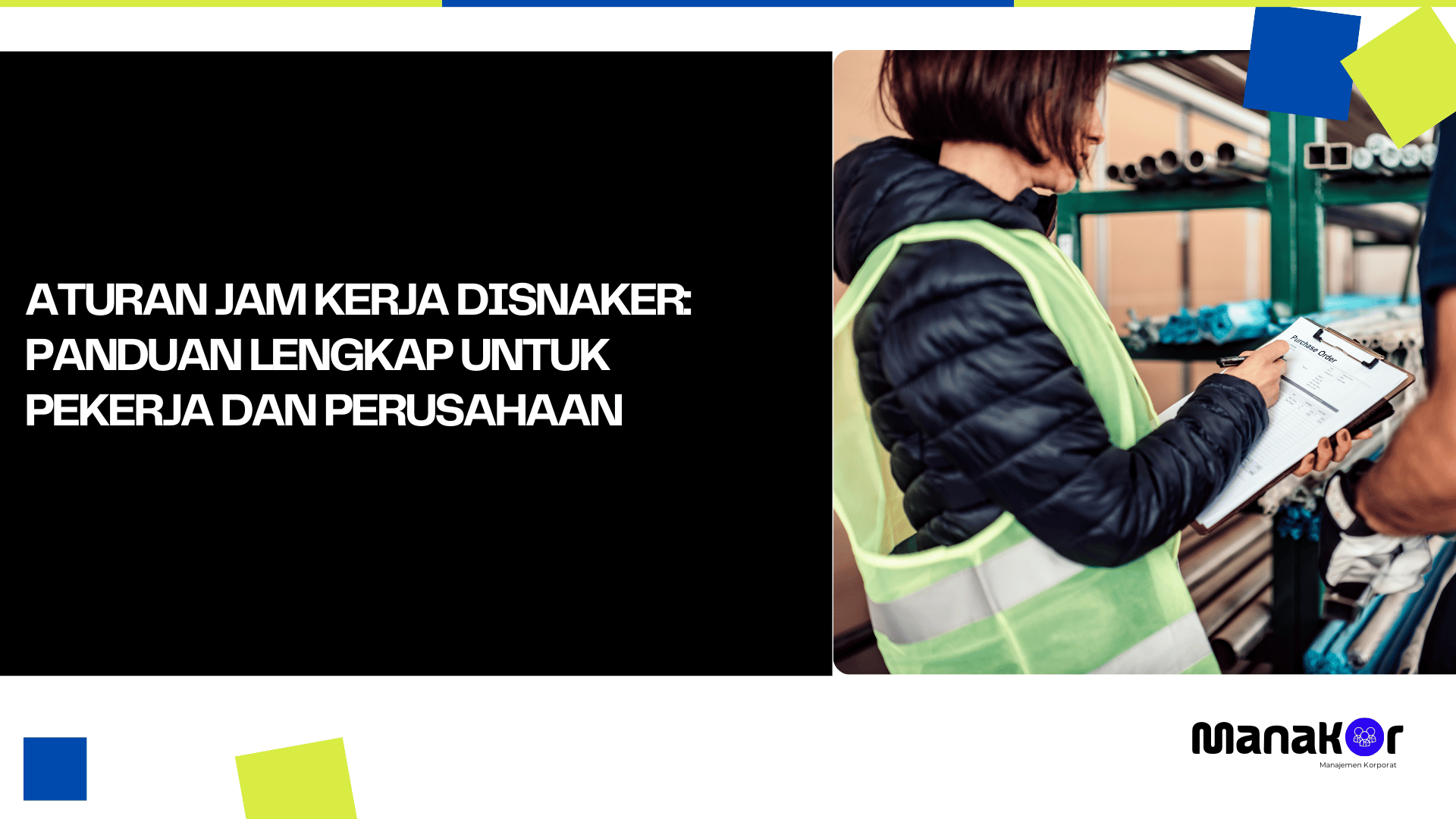 Aturan jam kerja Disnaker