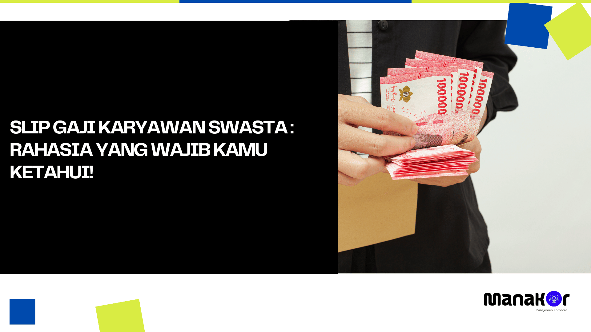 Slip gaji karyawan swasta