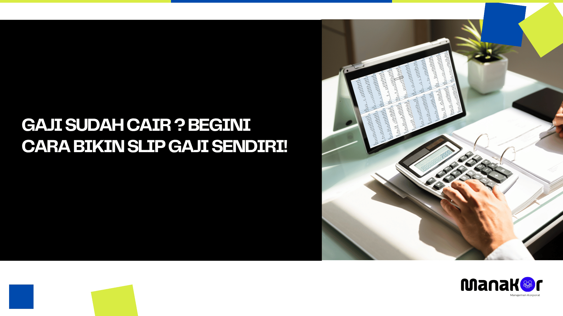 Cara bikin slip gaji