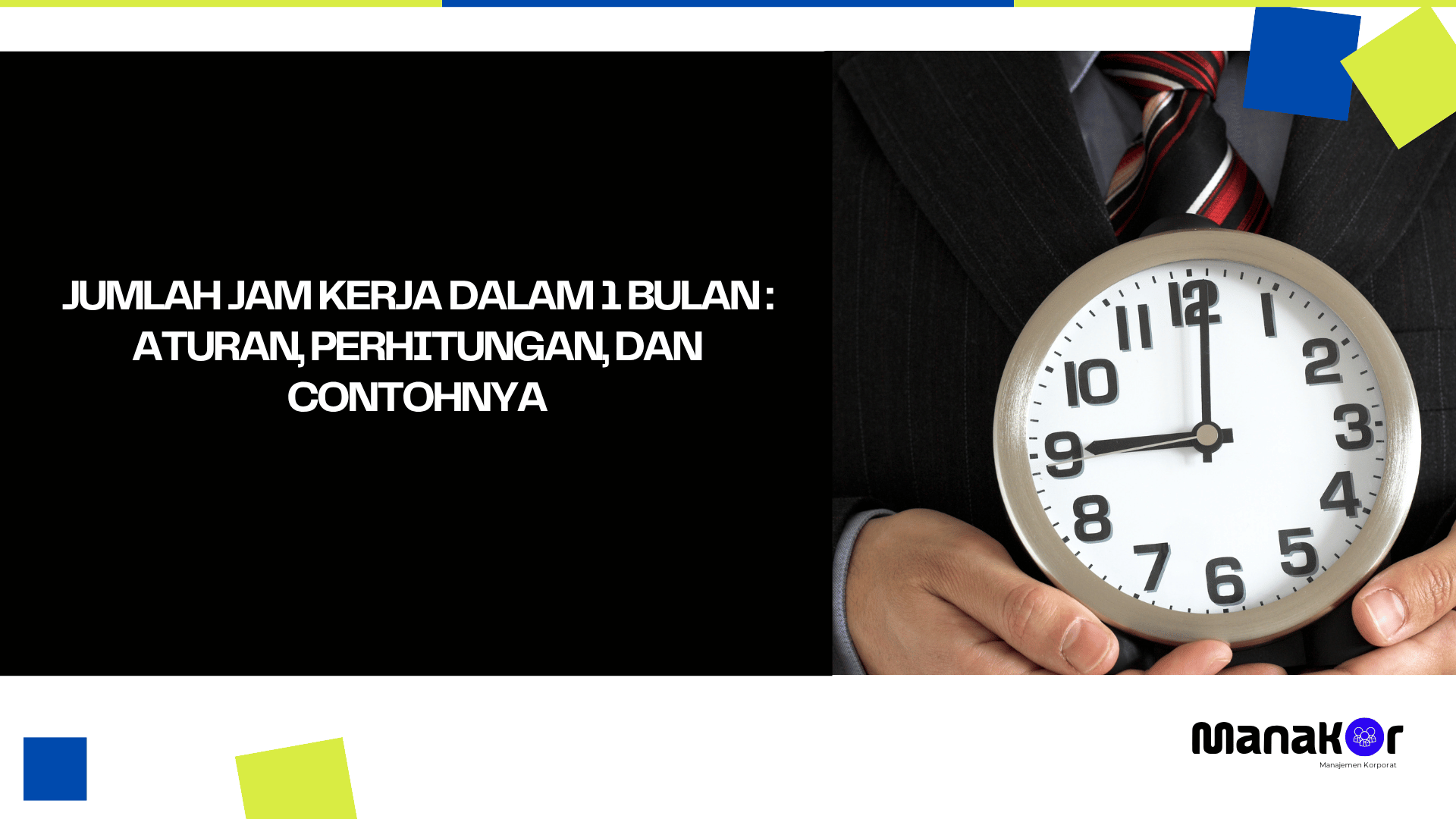 Jumlah jam kerja dalam 1 bulan