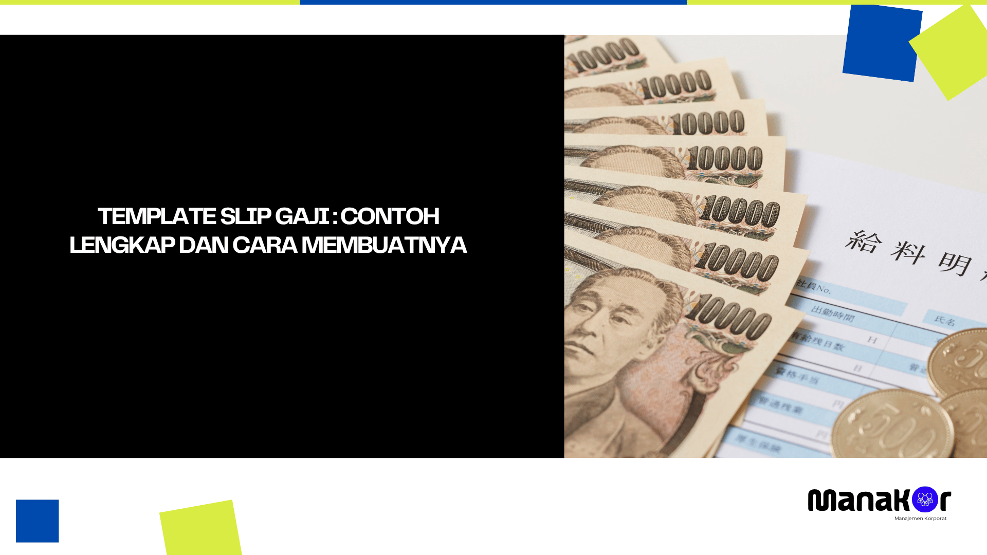 Template slip gaji