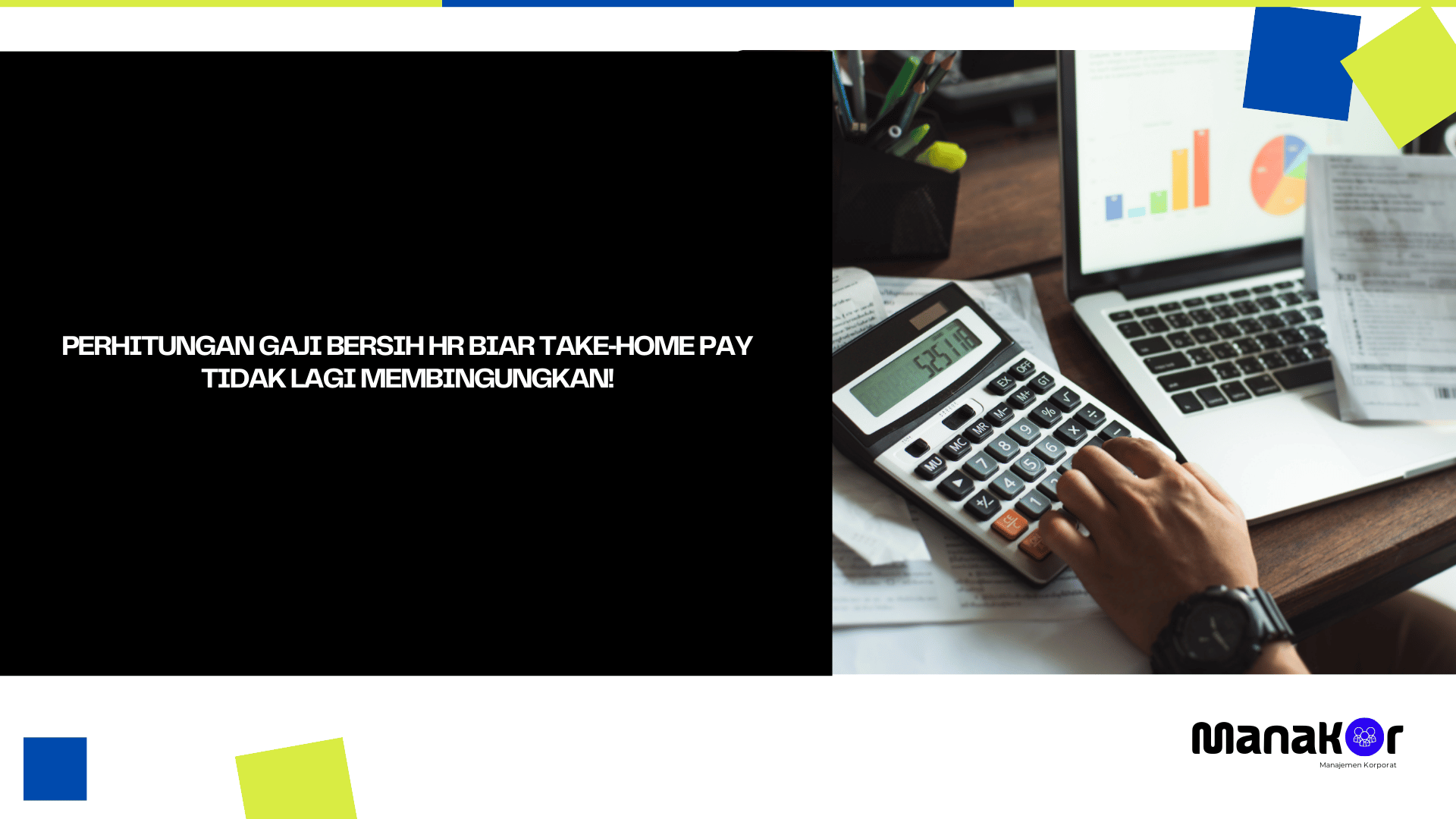 Perhitungan gaji bersih