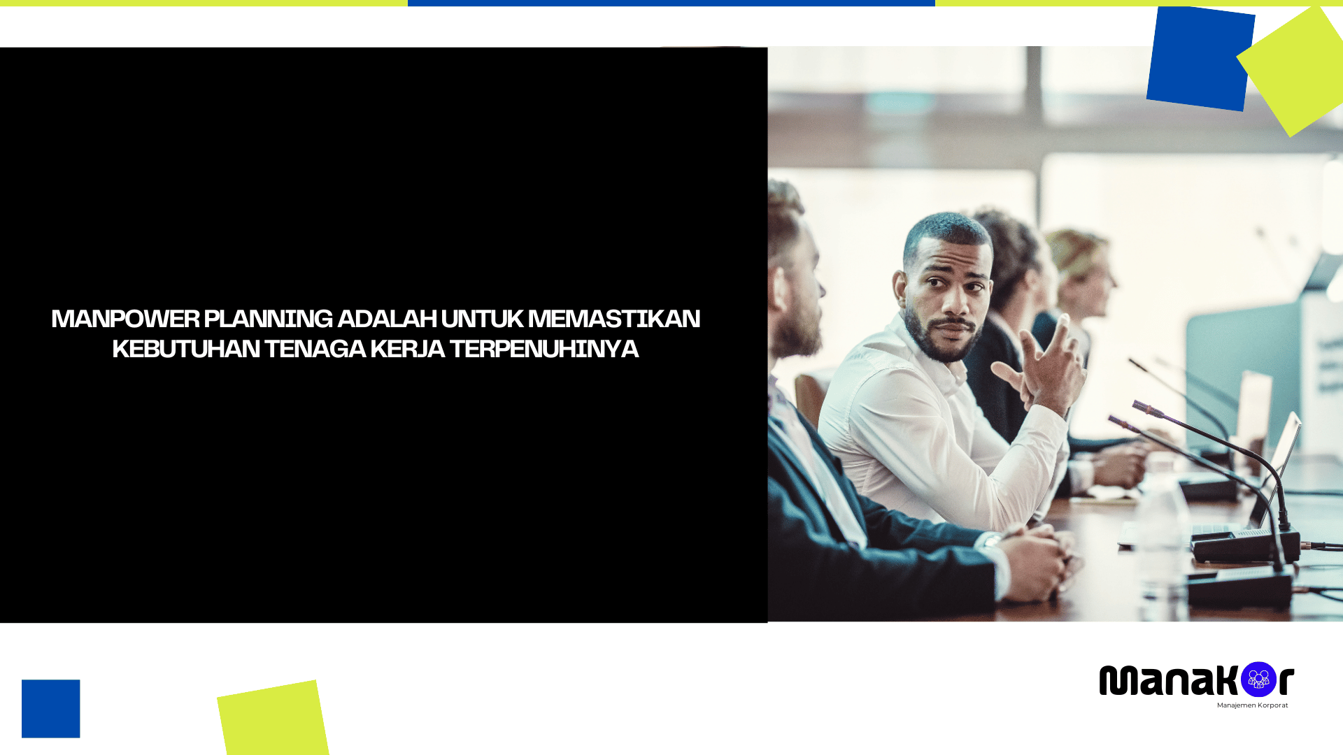manpower planning adalah