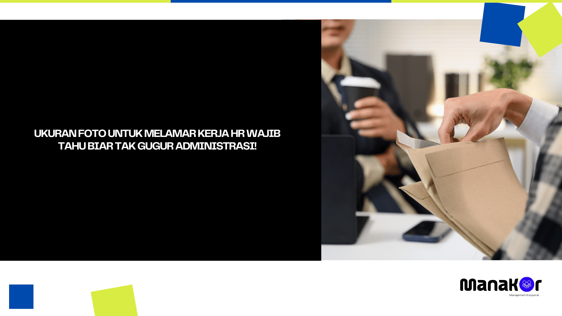 ukuran foto untuk melamar