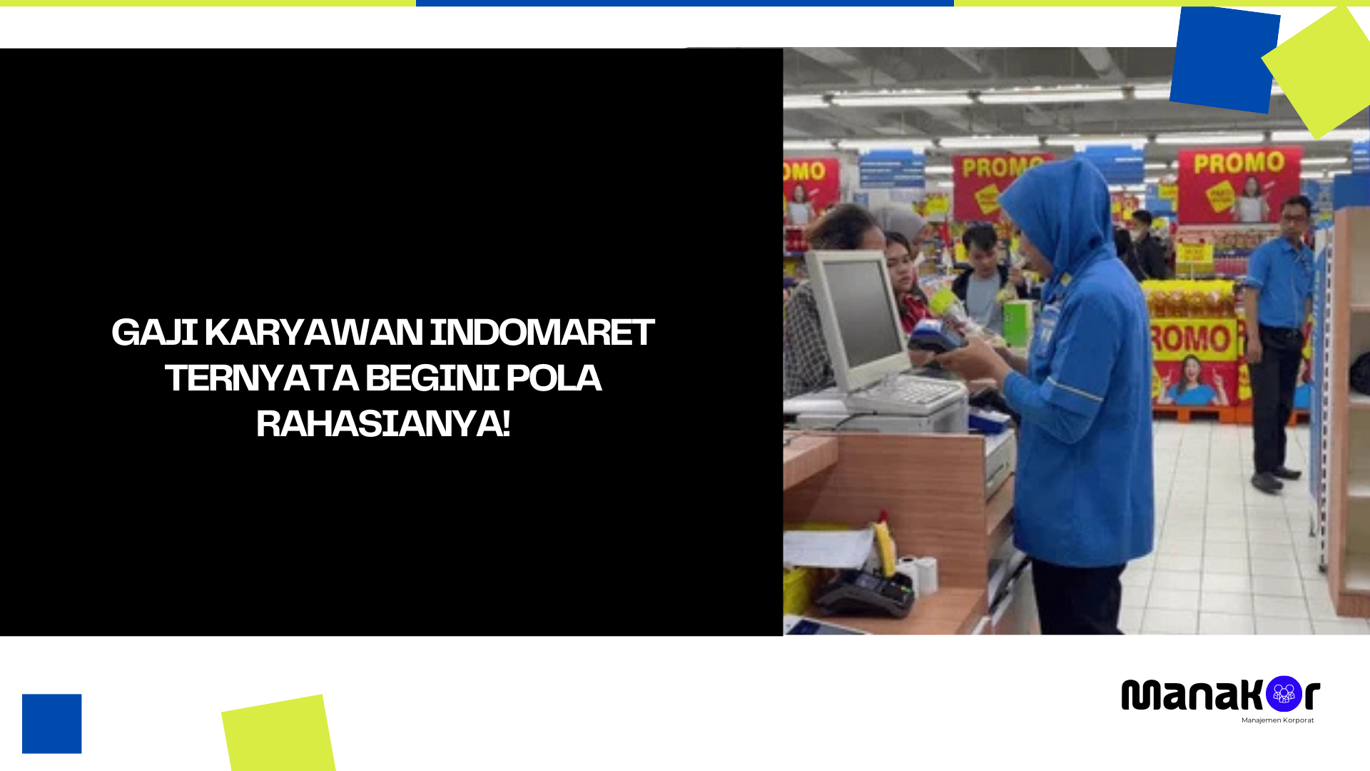 gaji karyawan indomaret