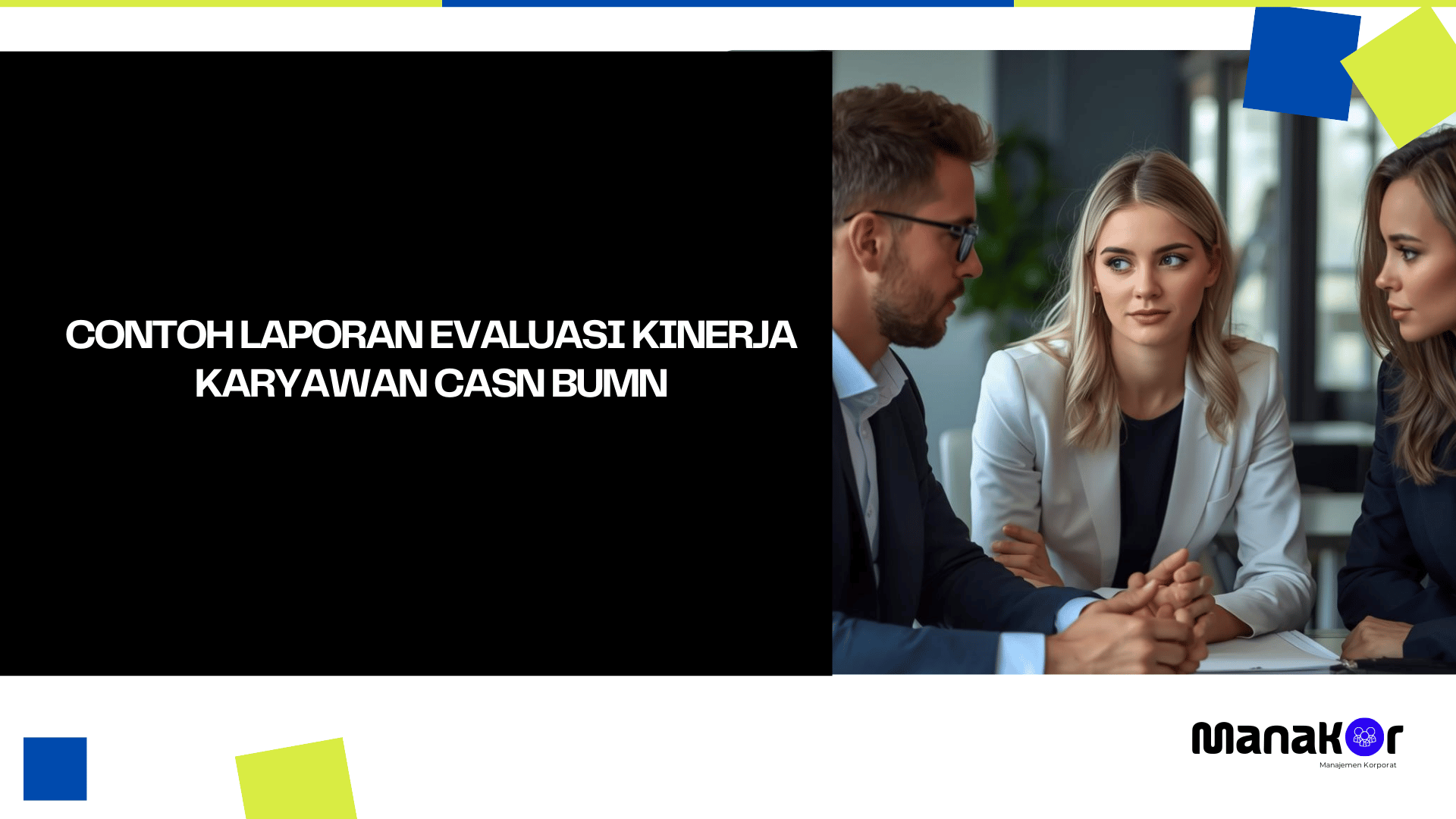 Contoh laporan evaluasi kinerja karyawan
