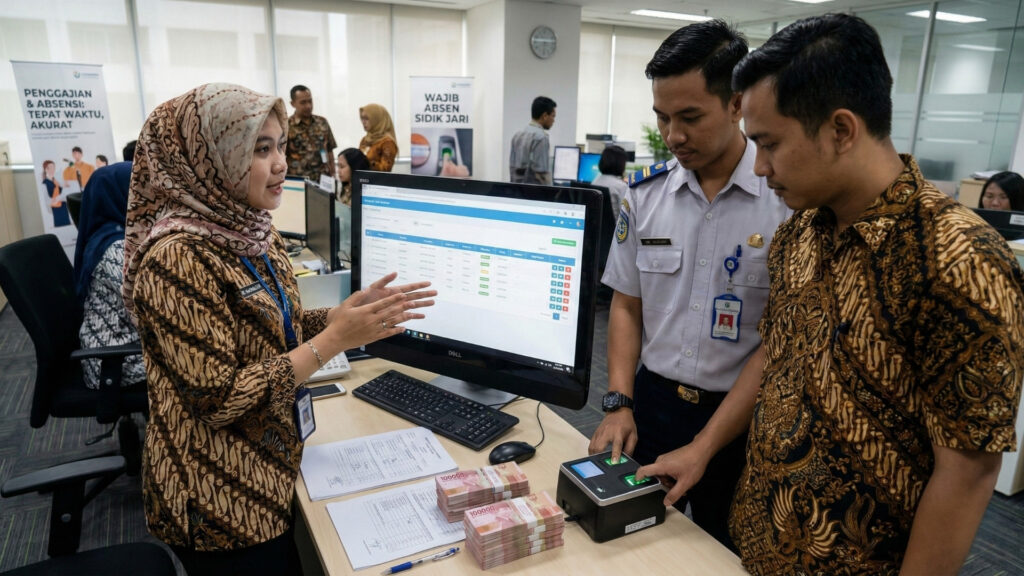 Fitur utama sistem HRIS