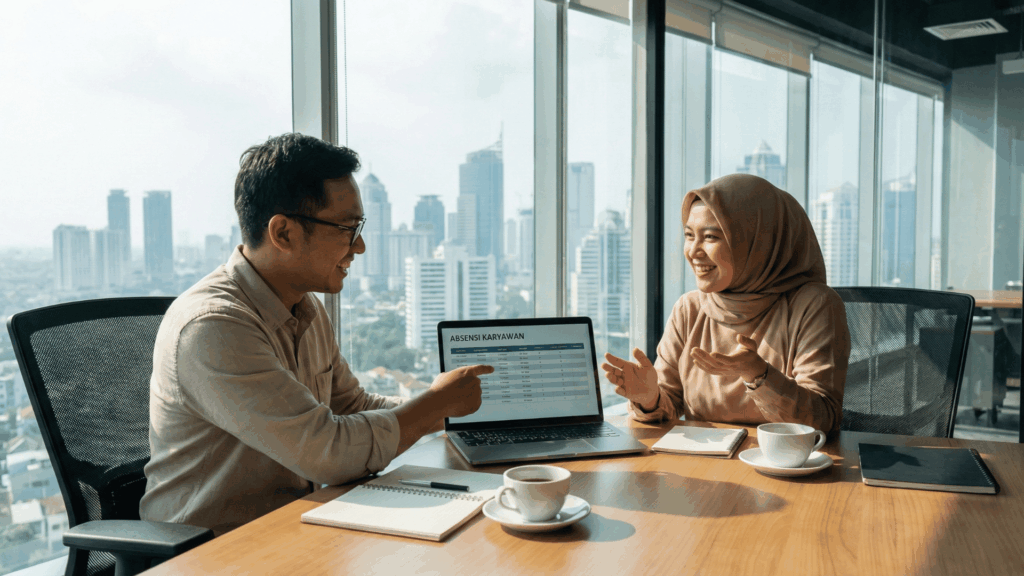 Aplikasi absensi dan cuti online